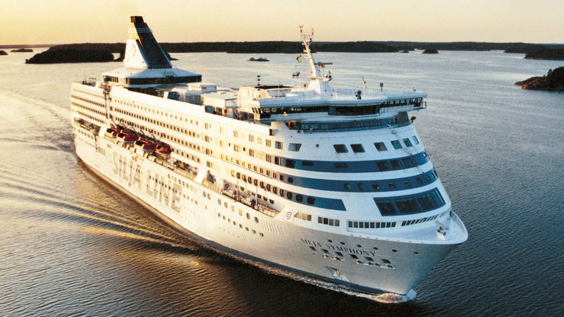 Silja Symphony, Tallink Silja Silja Symphony i skärgården.
